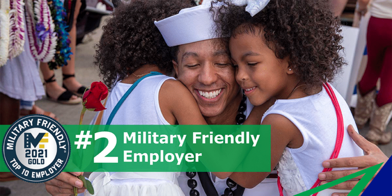 Top 10 Military Friendly Employer