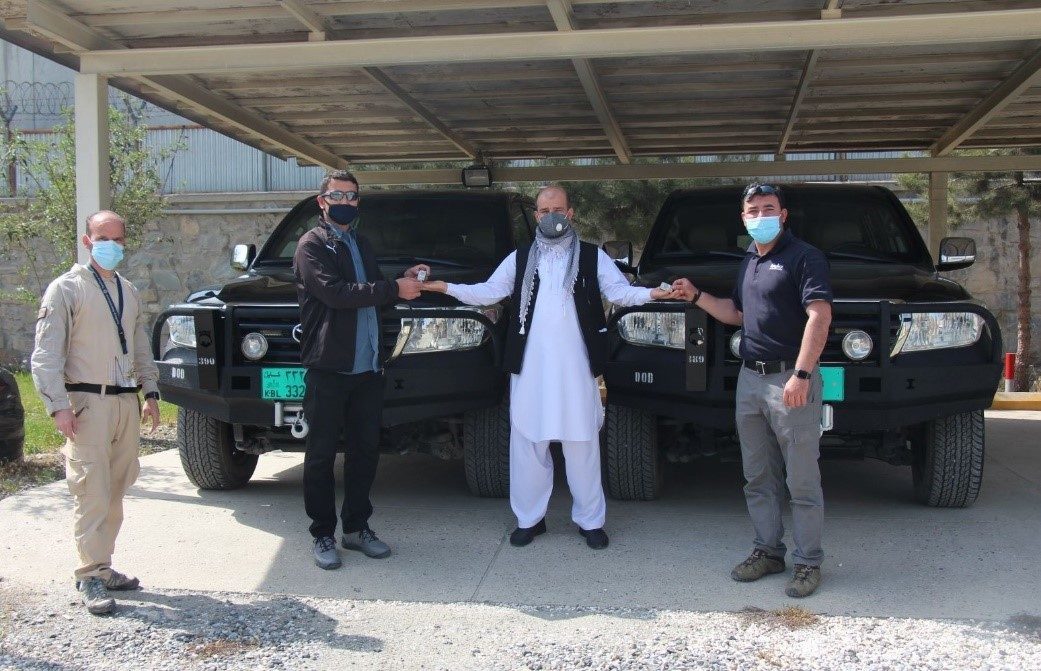 American University of Afghanistan Vehicle Donation