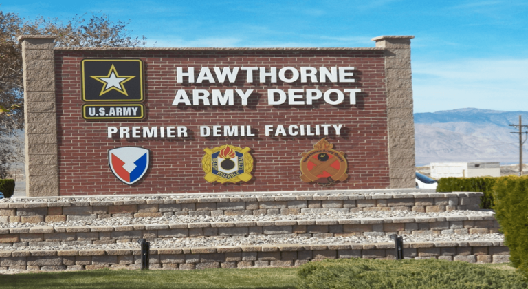 Army Housing depot sign