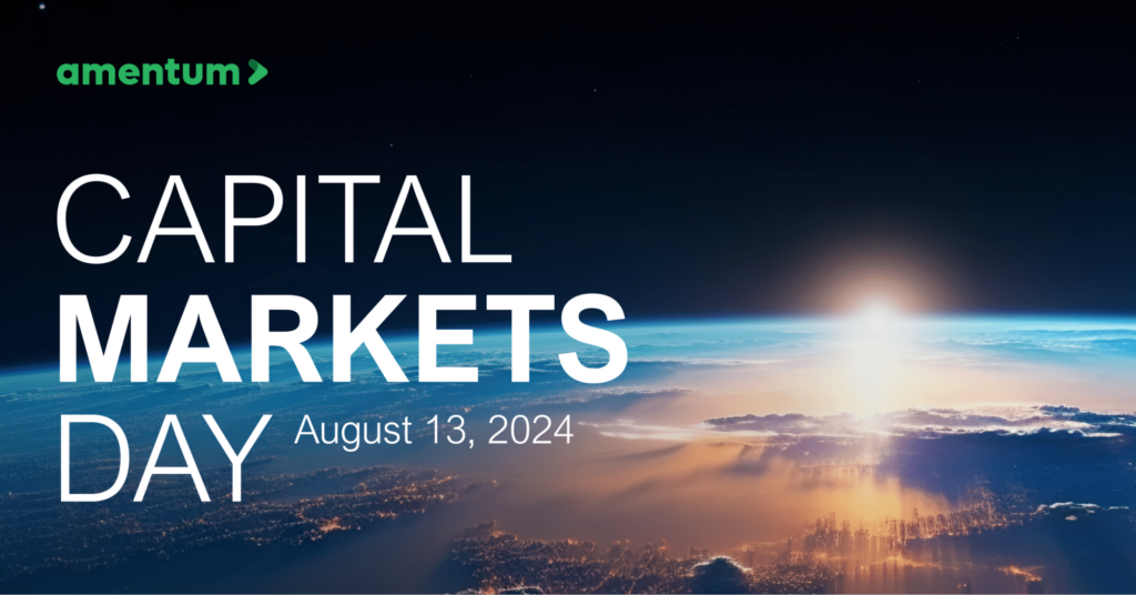 Amentum Hosts Capital Markets Day on August 13, 2024 | Amentum