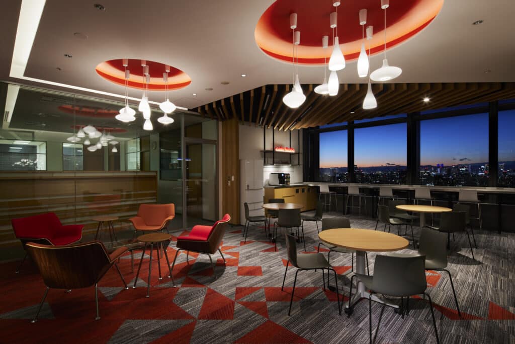Amentum office interior design for law firm in Tokyo, Japan
