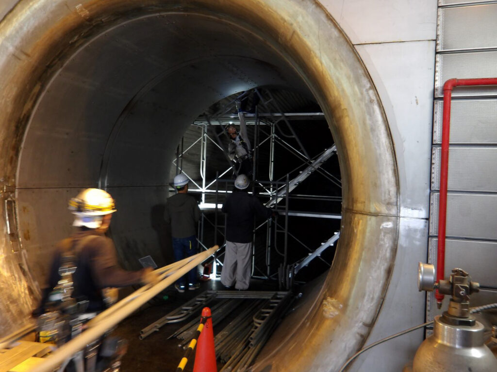 Amentum jet engine test cell maintenance at Naval Air Facility Atsugi, Japan