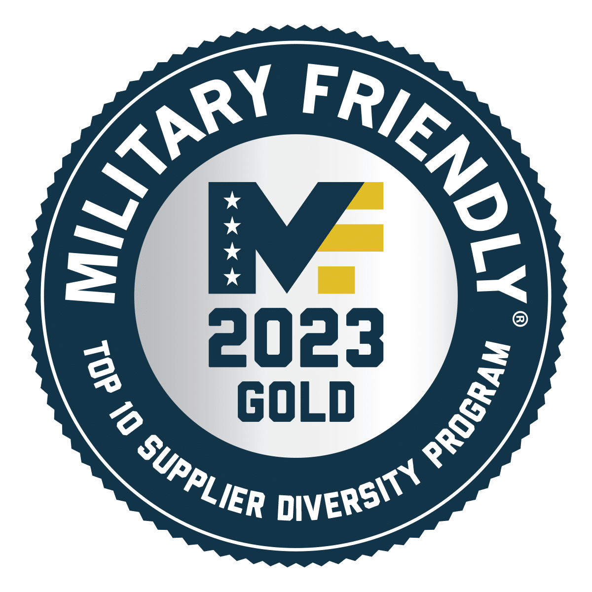 Military Friendly 2023 Seal