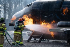 Arnold Air Force Base fire protection training