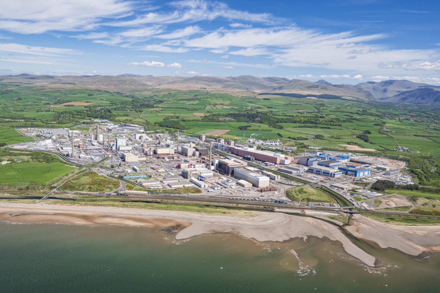 Sellafield site aerial 2025 1