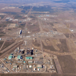 WTP Tank Farm Aerial with mountains