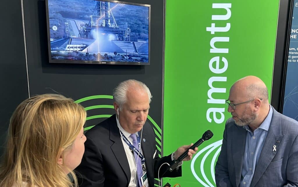 Illy Andrews and Justin Goldberg, joined Vago Muradian on the Defense & Aerospace Report podcast.